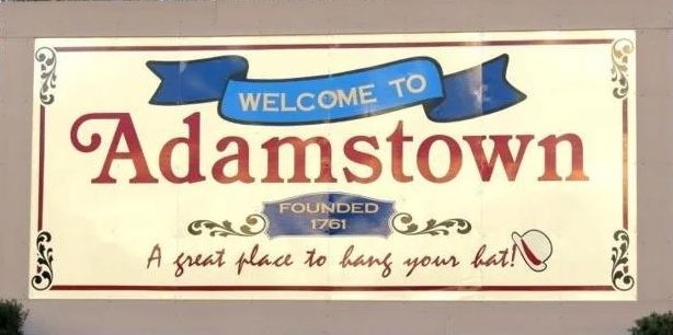 Adamstown Sign